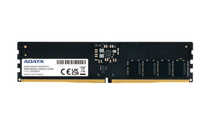 威剛工業級DDR5 CUDIMM內存條 威剛工業級DDR5 CUDIMM內存條